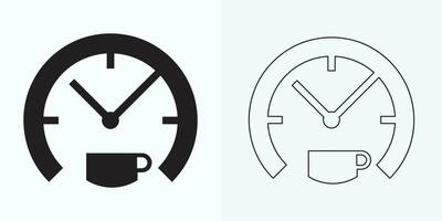 Time and Clock set of linear icons. Time management. Timer, Speed, Alarm, Restore, Time Management, Calendar and more. Collection of time, clock, watch, timer vector simple outline icons for web