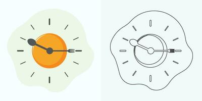 Passage of time icon. Passage of time. Timer logo. Watch icon illustration vector design
