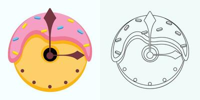 Time and Clock set of linear icons. Time management. Timer, Speed, Alarm, Restore, Time Management, Calendar and more. Collection of time, clock, watch, timer vector simple outline icons for web