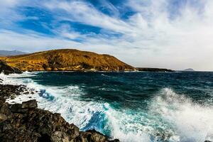 tenerife island ocean, Canary Spain photo