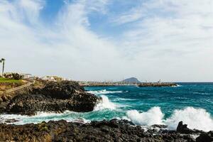 tenerife island ocean, Canary Spain photo