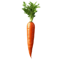 ai généré carotte agrafe art png