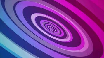 Vibrant colorful repeating circles pattern abstract background. This fun, cheerful pink and blue gradient animation is full HD and a seamless loop. video