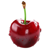 ai généré Cerise fruit agrafe art png