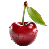 ai généré Cerise fruit agrafe art png