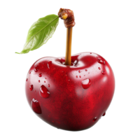 ai généré Cerise fruit agrafe art png