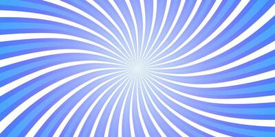 Swirling radial background Helix rotation rays vector