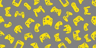 Gamepad Video game controller background vector