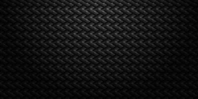 Dark black Geometric grid background Modern dark abstract texture vector