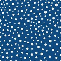 Colorful blue Hand drawn dots abstract background vector
