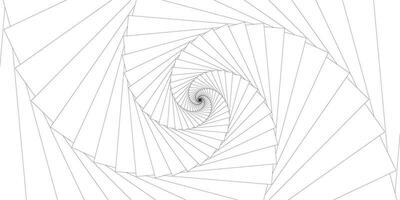 Abstract background with spiral. Monochrome texture. Vector illustration
