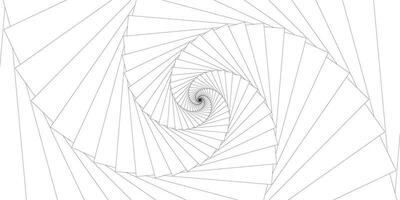 Abstract background with spiral. Monochrome texture. Vector illustration