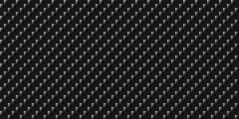 Dark black Geometric grid Carbon fiber background Modern dark seamless texture Pixel diagonal lines