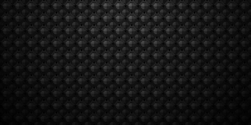 Dark black Geometric grid Carbon fiber background Modern dark abstract texture Seamless pattern