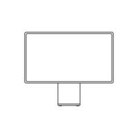 Computer display Screen computer monitor vector