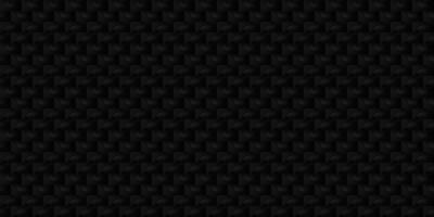 Dark black Geometric grid Carbon fiber background Modern dark abstract texture Seamless pattern vector