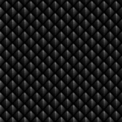 Dark black Geometric grid Carbon fiber background Modern dark abstract texture Seamless pattern