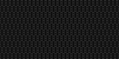 Dark black Geometric grid Carbon fiber background Modern dark abstract texture Seamless pattern vector