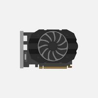 gpu icono gráficos Procesando unidad vector