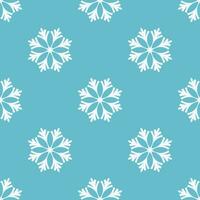 Seamless texture pattern with snowflakes vector