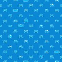 Gamepad Video game controller background vector