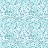 Hand drawn Doodle pattern Abstract ornament background vector
