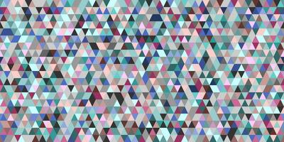 Abstract colorful seamless geometric grid background with colored shapes vector