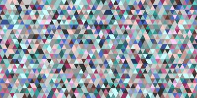 Abstract colorful seamless geometric grid background with colored shapes vector