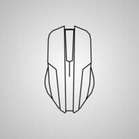 Computer mouse icon vector illustration