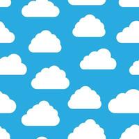 Set of vector Cloud Icons