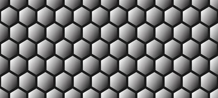 Abstract hexagonal geometric pattern background vector