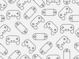 Gamepad Video game controller background vector