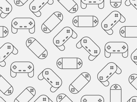 Gamepad Video game controller background