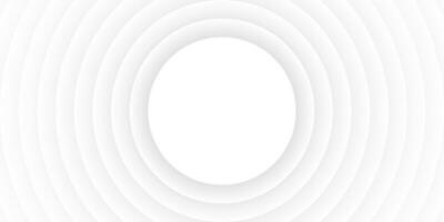 Abstract black and white round background with concentric circles. Vector illustration