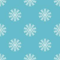 Seamless texture pattern with snowflakes vector