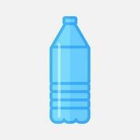 Bottle of water vector flat icon