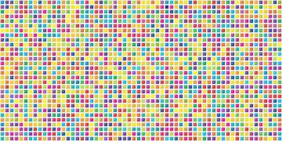 Abstract colorful seamless geometric grid background with colored shapes vector