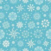 Seamless texture pattern with snowflakes vector