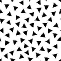 Abstract black and white minimalistic geometric background vector