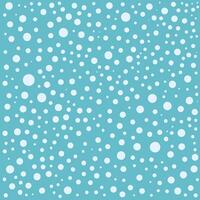 Colorful blue Hand drawn dots abstract background vector