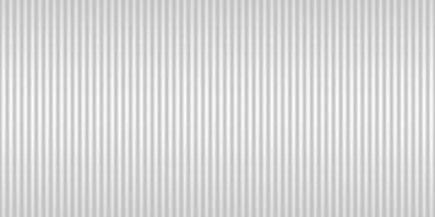 White corrugated sheet metal texture background. Vertical lines. Vector illustration