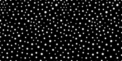 Black and white Hand drawn dots abstract background vector