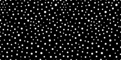 Black and white Hand drawn dots abstract background vector