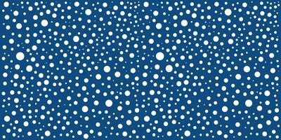 Colorful blue Hand drawn dots abstract background vector