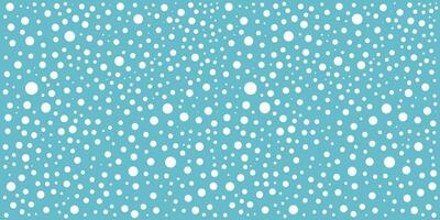 Colorful blue Hand drawn dots abstract background vector