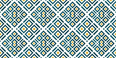 Mediterranean style ceramic tile pattern Ethnic folk ornament Colorful seamless geometric pattern vector