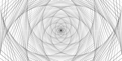 Abstract background with spiral. Monochrome texture. Vector illustration.