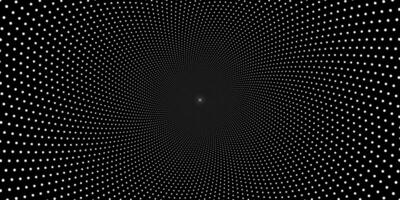 Swirling radial background. Black and white Halftone dotted background Pop art overlay texture. vector