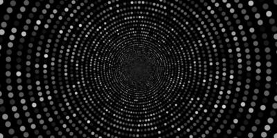 Black and white Halftone dotted background Pop art overlay texture vector