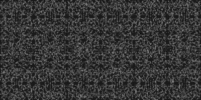 Monochrome dark geometric grid background Modern black abstract noise texture vector